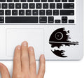 Death Star Vinyl Decal Sticker for Car, Laptop, Truck, Wall, Black, 3.5 x 3.5 inches