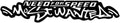 Need for Speed Most Wanted Car Decal, Vinyl Window Sticker, Decorative Vehicle Accessories, White
