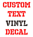 Custom Vinyl Decal - Personalized Design Your Own Name - Durable, Weatherproof Car Window, Boat, Automotive Windshield Graphic - Made in USA